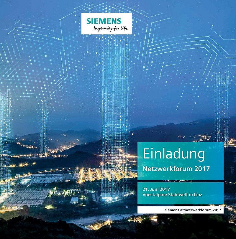Einladung Siemens Netzwerkforum 2017